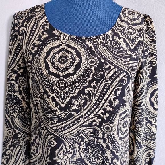 Blu Pepper Boho Paisley Sheath Dress - Picture 2 of 8